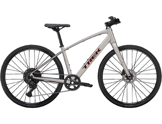 TREK FX 3 STEPOVER GEN 4 HYBRID BIKE 2026 LUNAR SILVER