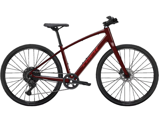 TREK FX 3 STEPOVER GEN 4 HYBRID BIKE 2026 DARK CARMINE