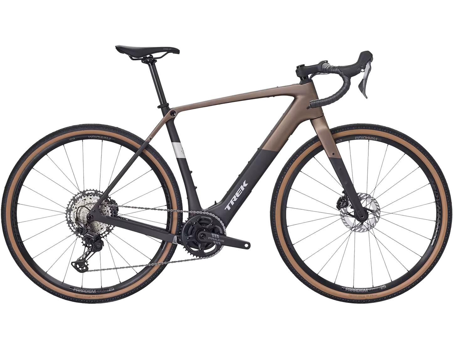 TREK CHECKPOINT + SL 5 GRAVEL eBIKE 2026 MATTE BRONZE AGE/DARK WEB