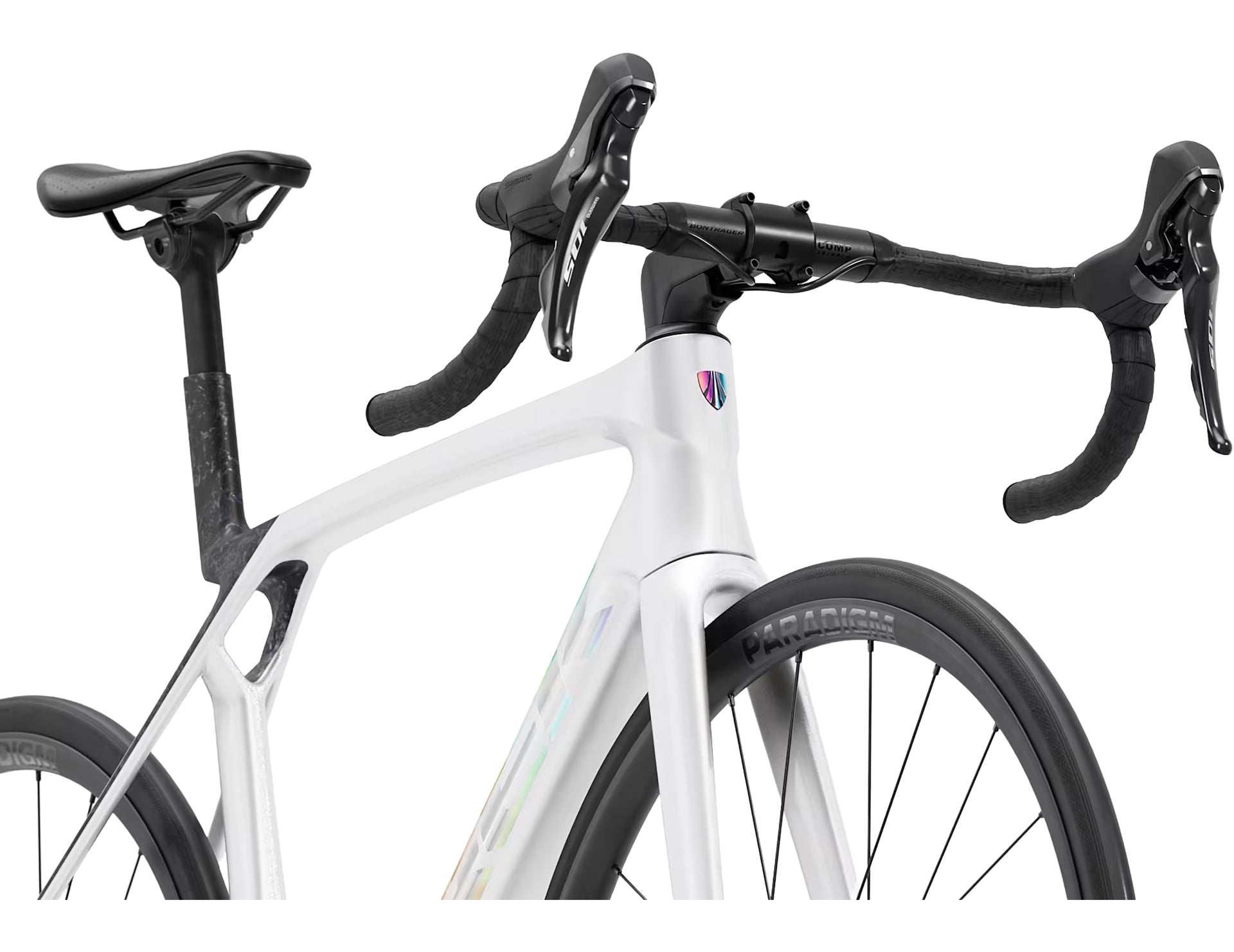 TREK MADONE SL 5 GEN 8 ROAD BIKE 2026 GLOSS CRYSTAL WHITE/MATTE DEEP SMOKE