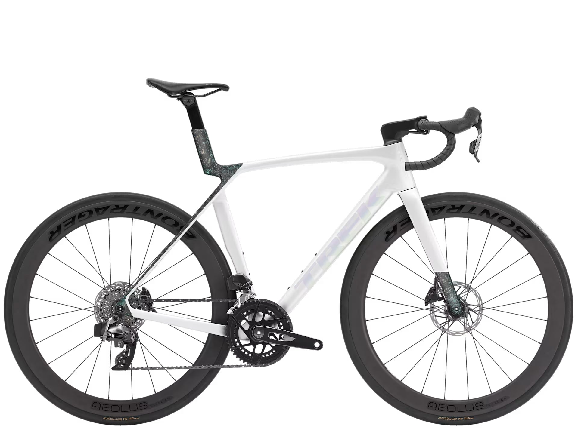 TREK MADONE SL 6 AXS GEN 8 ROAD BIKE 2026 GLOSS CRYSTAL WHITE/MATTE DEEP SMOKE
