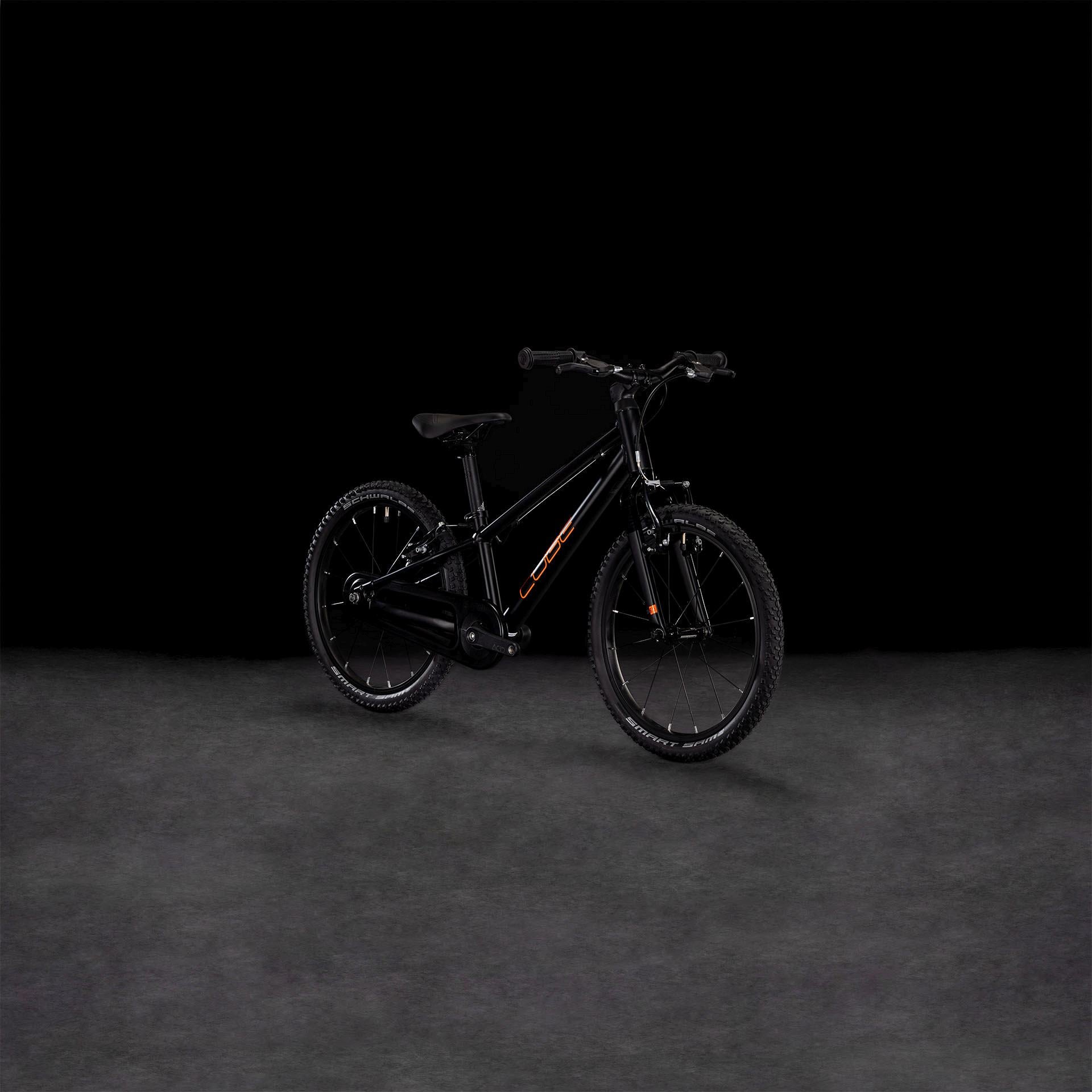 CUBE NUMOVE 180 KID'S MTB BIKE 2025 BLACK' N 'ORANGE