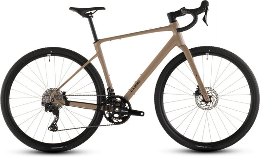 CUBE NUROAD RACE GRAVEL BIKE 2026 CAPPUCCINO' N 'BLACK