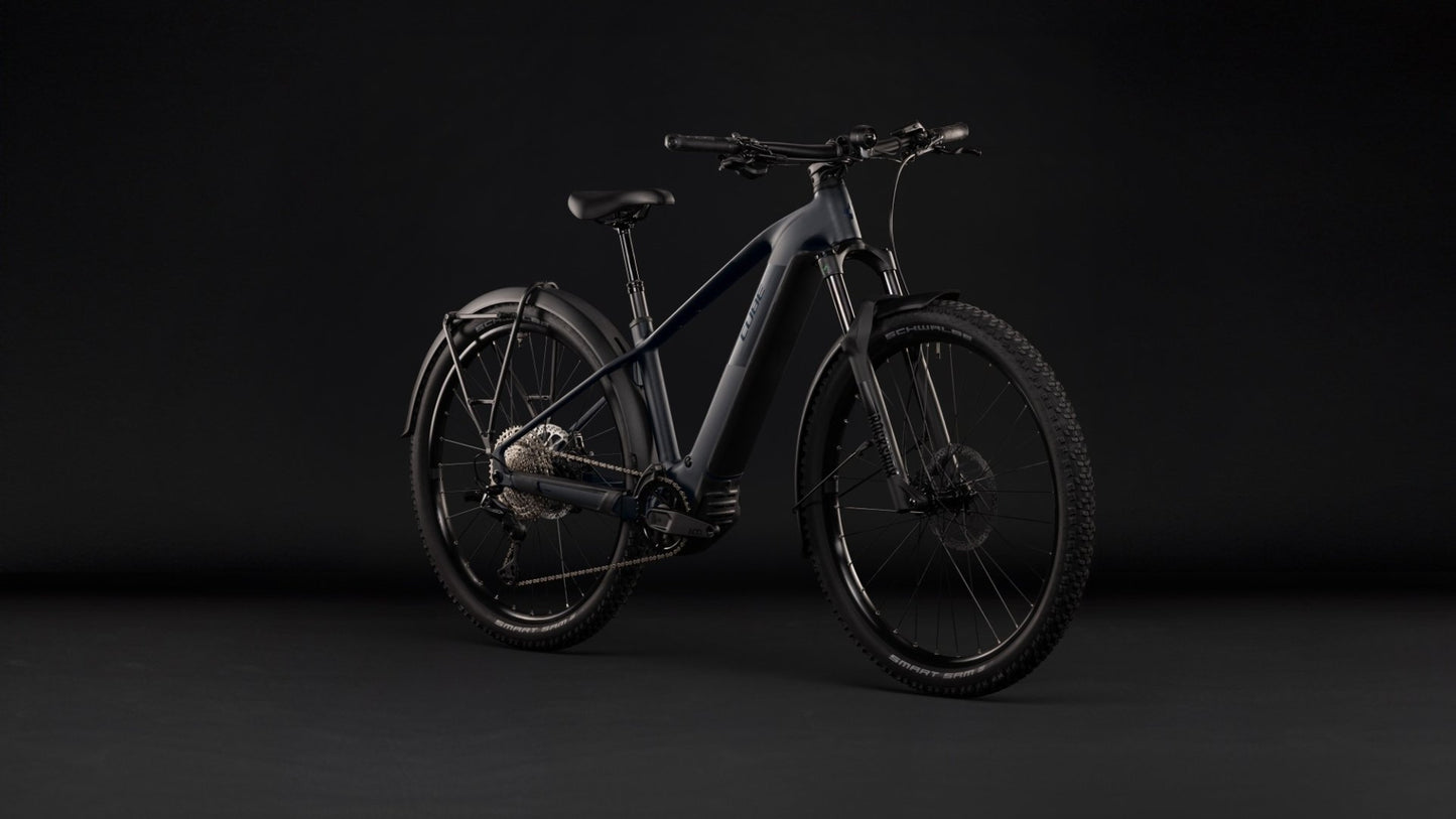 CUBE REACTION HYBRID PRO 800 FE HARDTAIL eMTB BIKE 2027 SILVERDUST 'N' PRISM