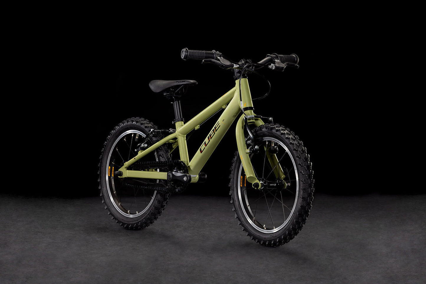 CUBE ACID 160 KID'S MTB BIKE 2026 LIGHTOLIVE' N 'ORANGE
