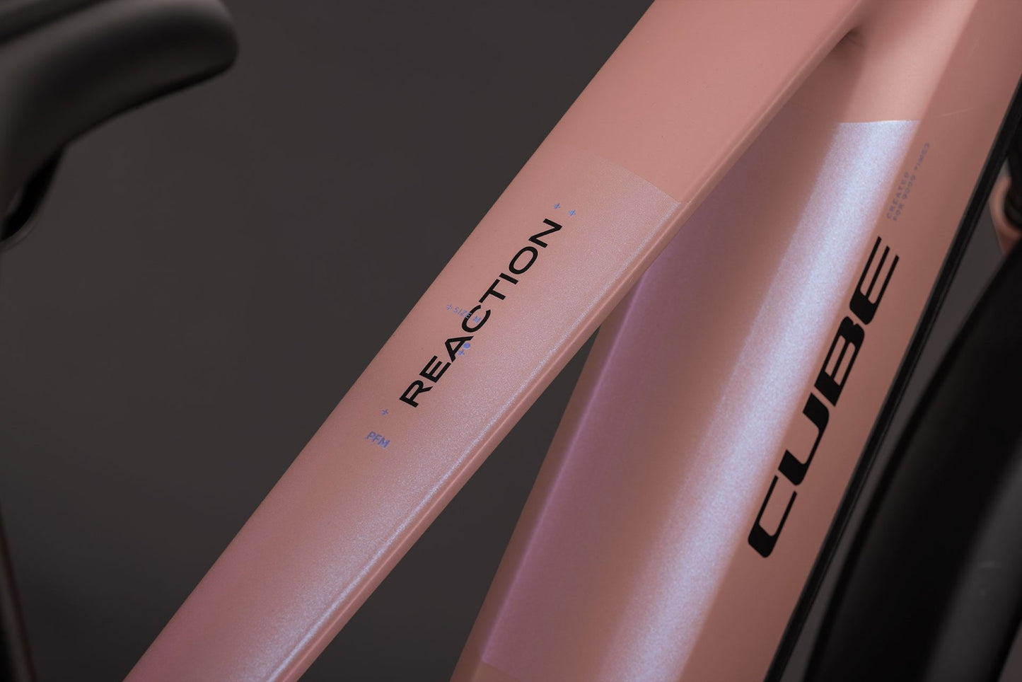 CUBE REACTION HYBRID PERFORMANCE 720 FE HARDTAIL eMTB BIKE 2027 RUBY 'N' BLACK