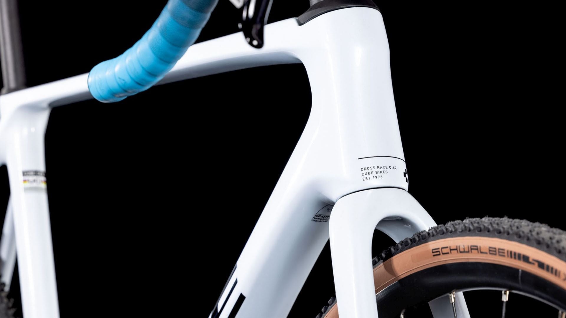 CUBE CROSS RACE C:62 RACE CYCLOCROSS BIKE 2025 POLARWHITE' N 'BLUE
