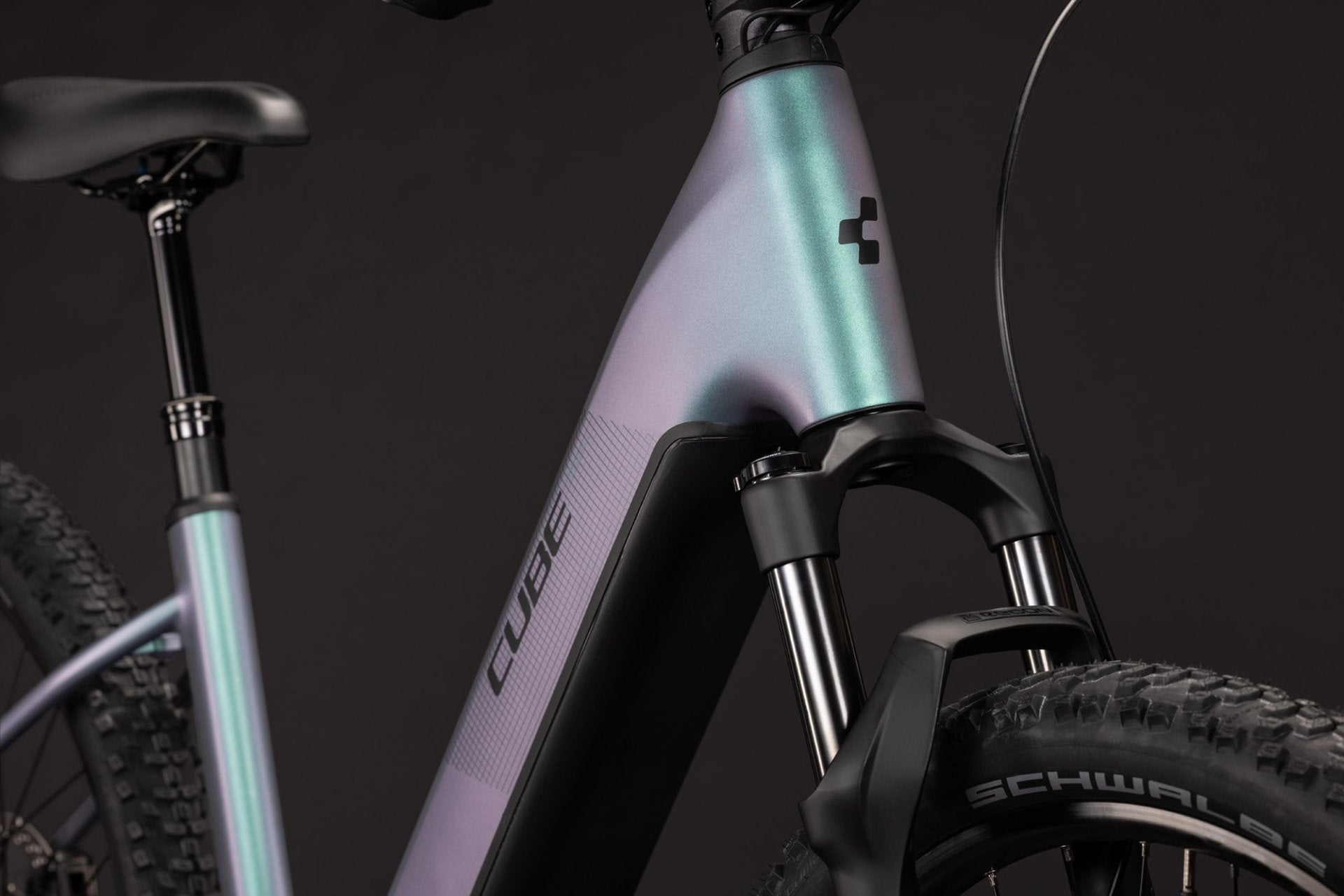 CUBE REACTION HYBRID PRO 800 HARDTAIL eMTB BIKE 2027 POLARLIGHT 'N' BLACK (EASY ENTRY)
