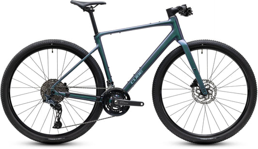CUBE NULANE RACE GRAVEL BIKE 2027 SMARAGDGREY 'N' PRIZM