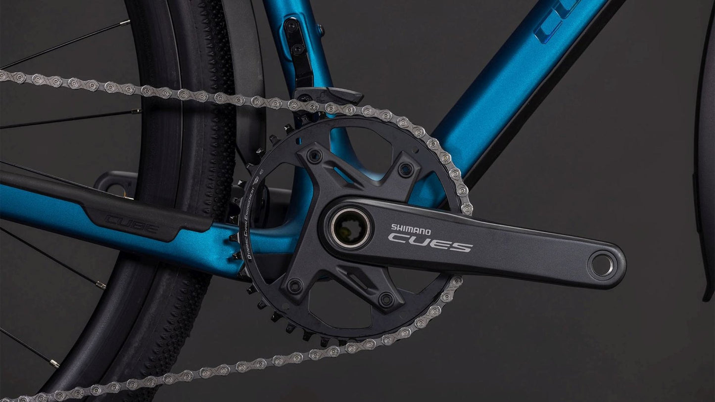 CUBE NULANE C:62 SLX FE GRAVEL BIKE 2026 ELECTRIC' N 'BLUE