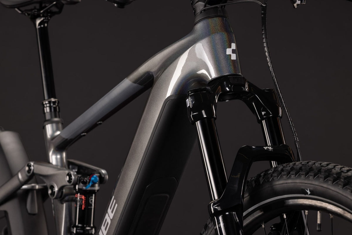 CUBE STEREO HYBRID ONE44 SLX 800 eMTB BIKE 2027 PRISMASILVER 'N' GREY