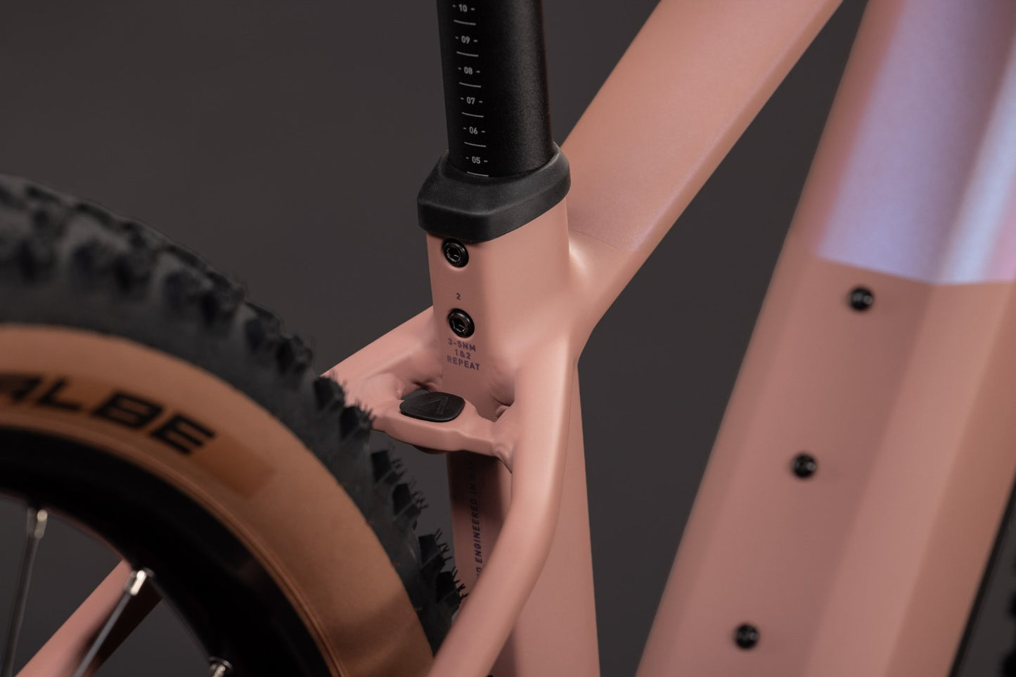 CUBE REACTION HYBRID PERFORMANCE 720 FE HARDTAIL eMTB BIKE 2027 RUBY 'N' BLACK