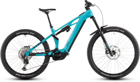 CUBE STEREO HYBRID ONE77 RACE 800 eMTB BIKE 2026 SWIMMINGPOOL' N 'BLACK