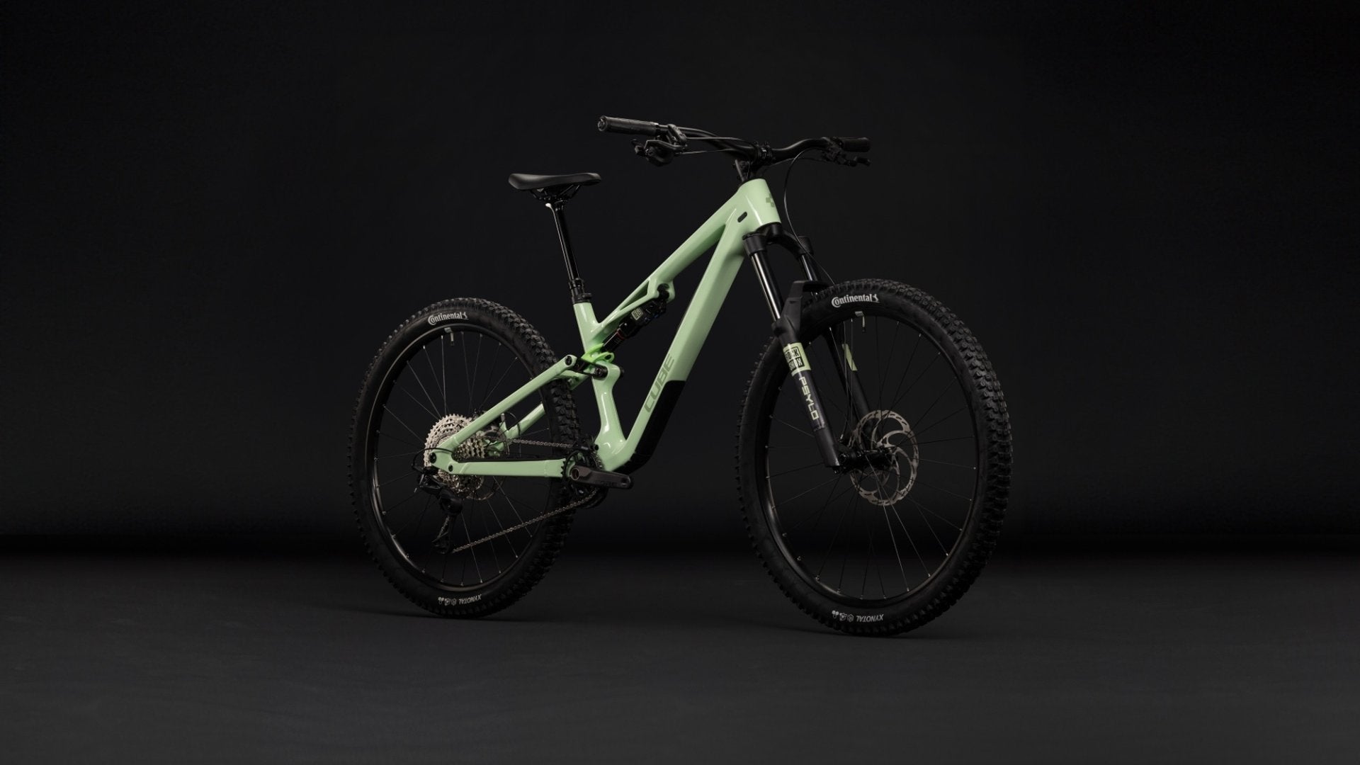 CUBE STEREO HPC RACE MTB BIKE 2027 LINDGREEN 'N' GREEN