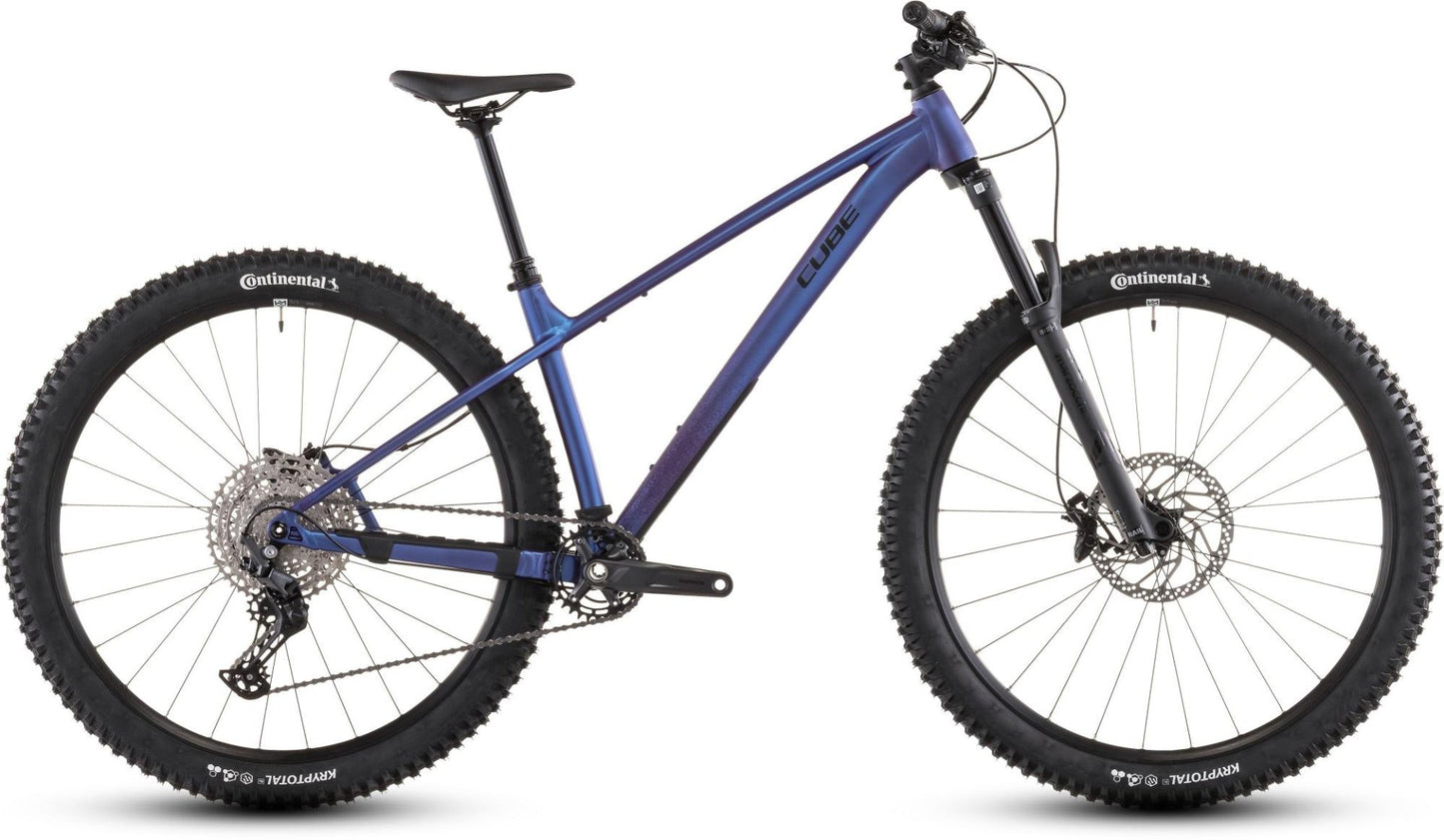 CUBE REACTION TM PRO HARDTAIL MTB BIKE 2026 BLUEVIOLET' N 'BLACK