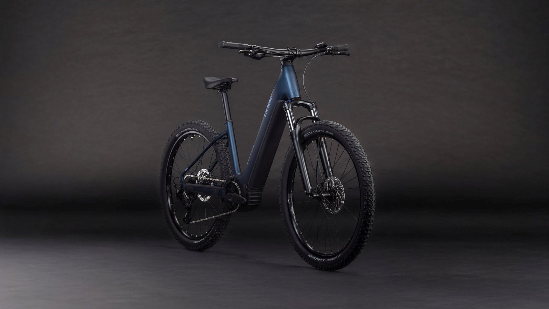 CUBE REACTION HYBRID PERFORMANCE 600 EASY ENTRY eMTB BIKE 2026 INDIGOBLUE' N 'REFLEX