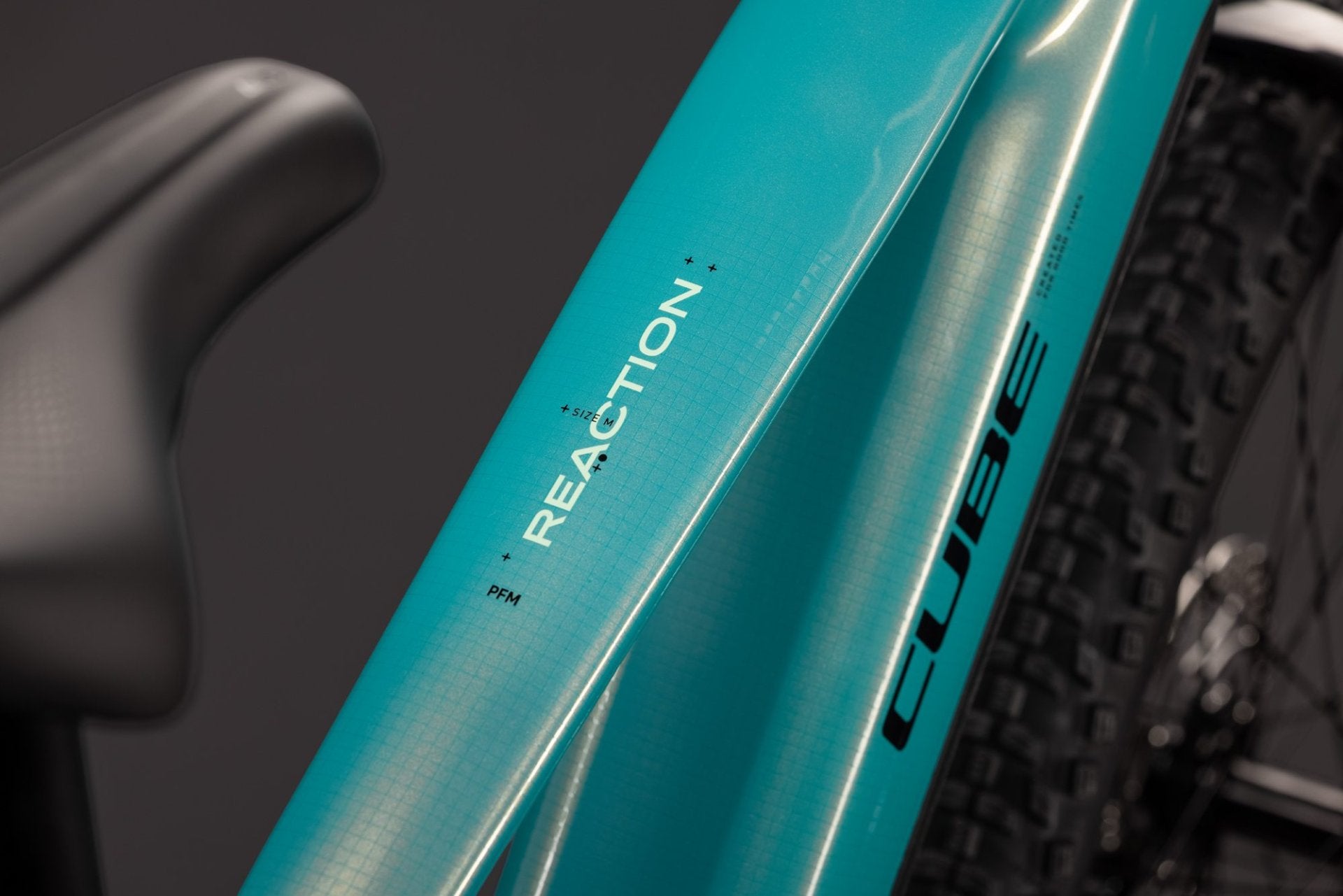 CUBE REACTION HYBRID PERFORMANCE 720 HARDTAIL eMTB BIKE 2027 MALDIVIAN 'N' BLACK