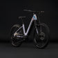 CUBE REACTION HYBRID SLX 800 HARDTAIL eMTB BIKE 2027 ARTLINE (EASY ENTRY)