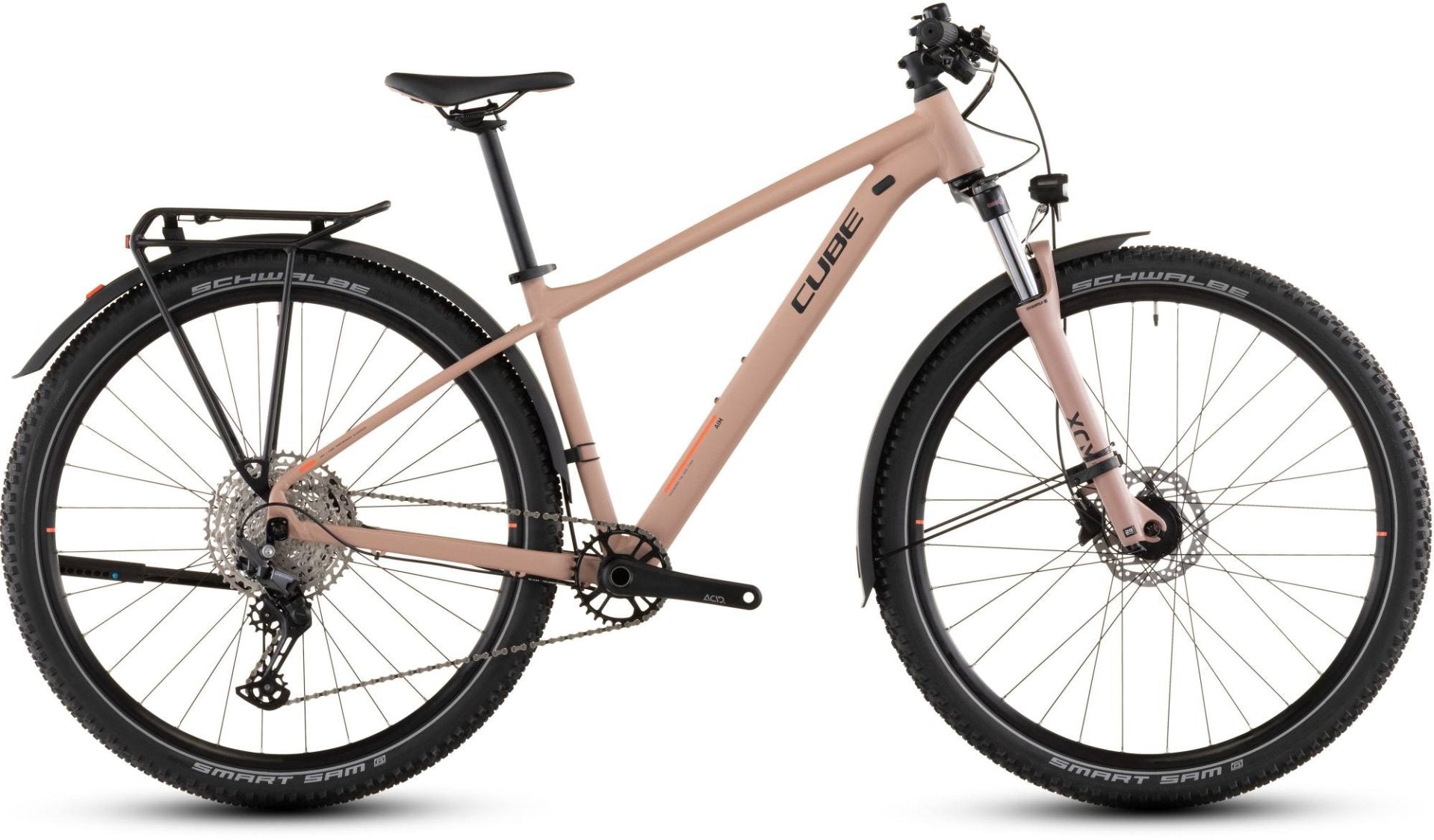CUBE AIM SLX FE HARDTAIL MTB BIKE 2026 BLUSHROSE' N 'BLACK