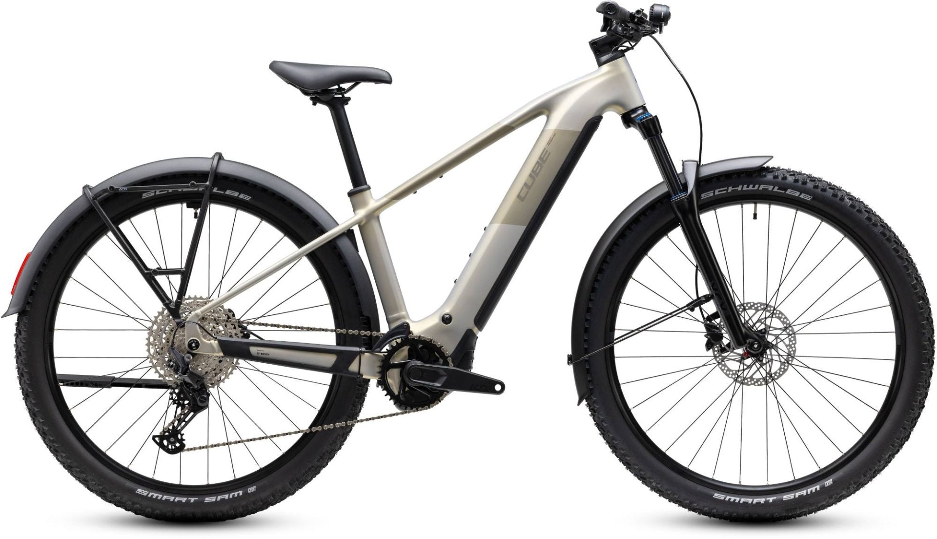 CUBE REACTION HYBRID ONE 720 FE HARDTAIL eMTB BIKE 2027 PEARLSILVER 'N' CHROME