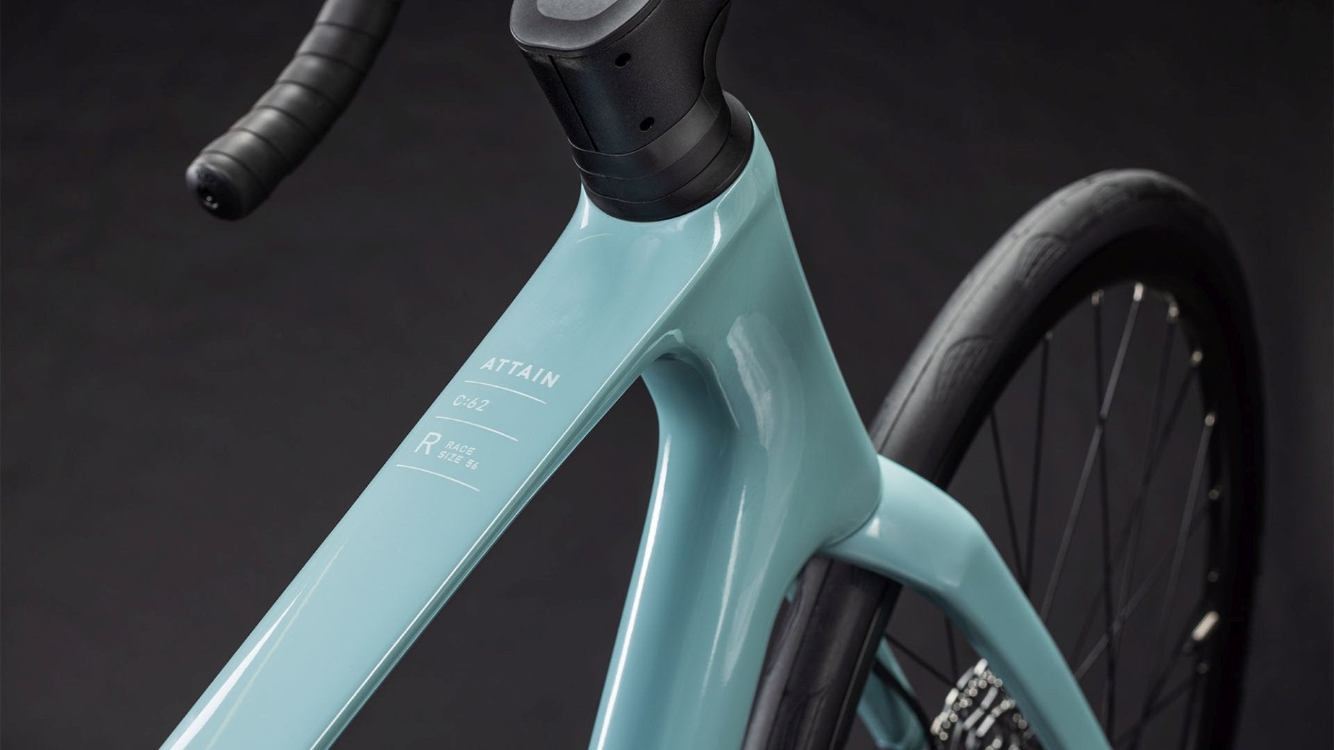 CUBE ATTAIN C:62 RACE ROAD BIKE 2026 SKYLIGHT' N 'CYAN