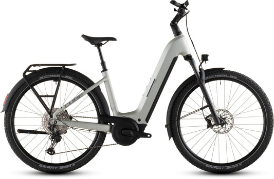 CUBE NURIDE HYBRID EXC 800 EASY ENTRY eTREKKING BIKE 2026 LEMONGRASS' N 'REFLEX