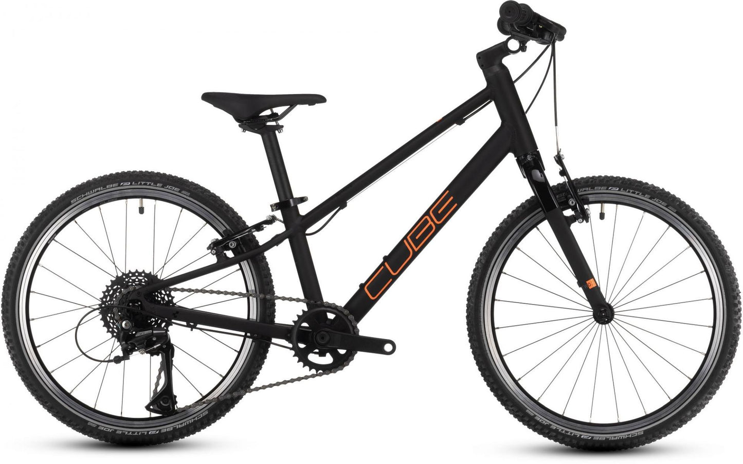 CUBE NUMOVE 200 KID'S MTB BIKE 2025 BLACK' N 'ORANGE