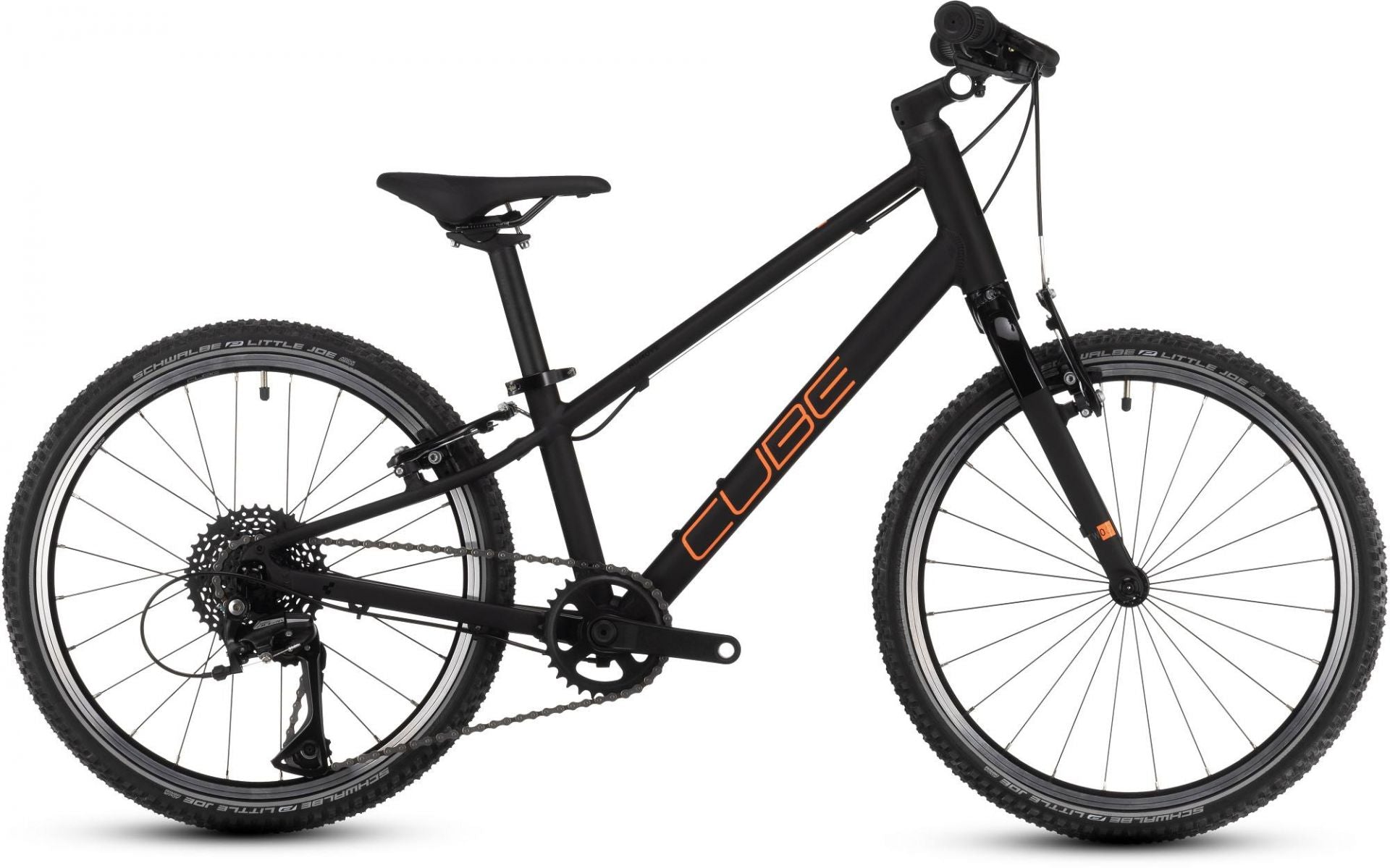 CUBE NUMOVE 200 KID'S MTB BIKE 2025 BLACK' N 'ORANGE