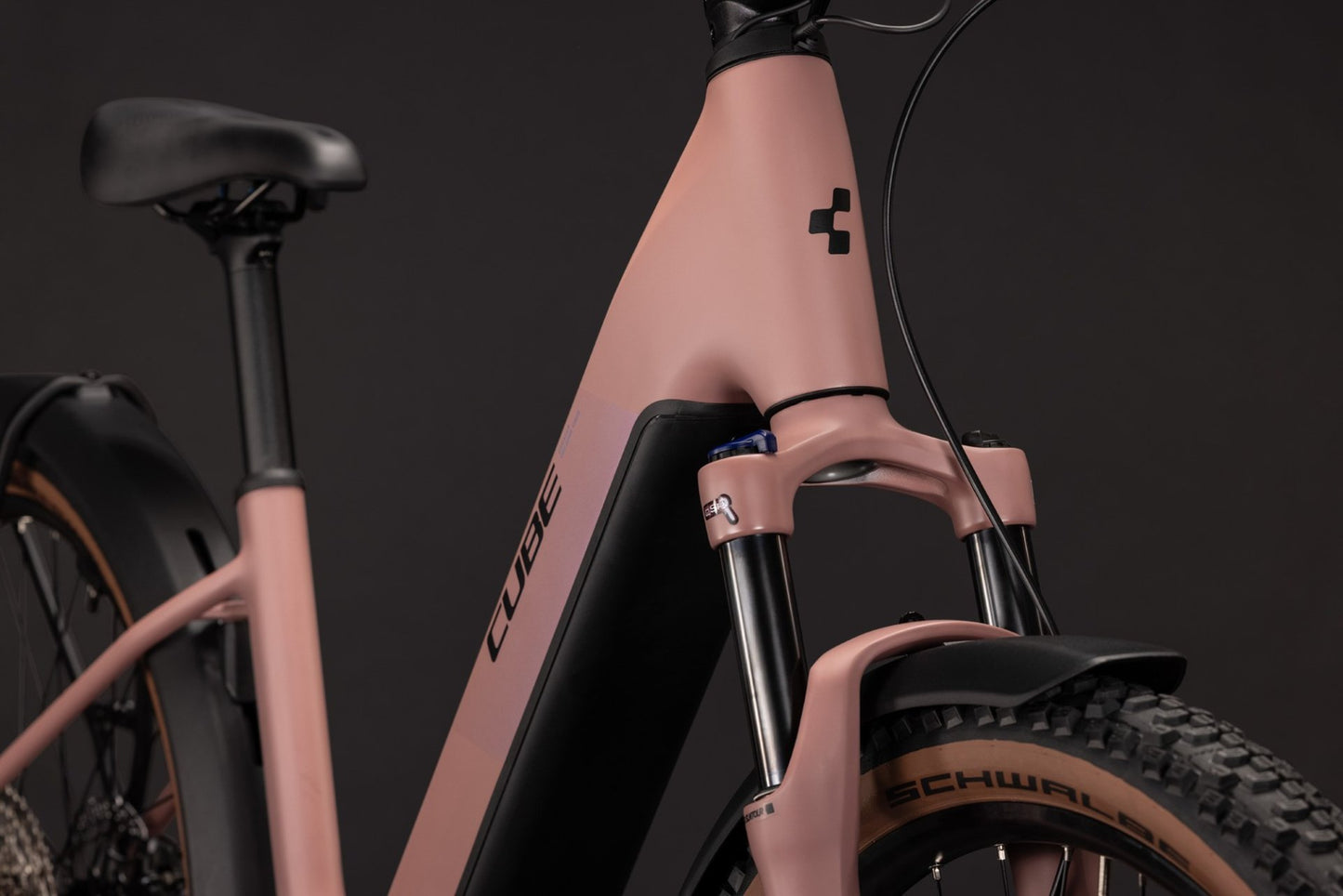 CUBE REACTION HYBRID PERFORMANCE 720 FE HARDTAIL eMTB BIKE 2027 RUBY 'N' BLACK (EASY ENTRY)