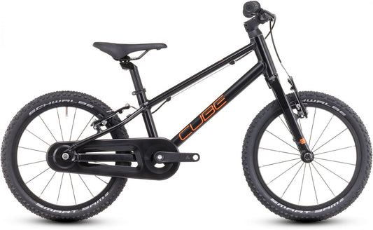CUBE NUMOVE 160 KID'S MTB BIKE 2025 BLACK' N 'ORANGE