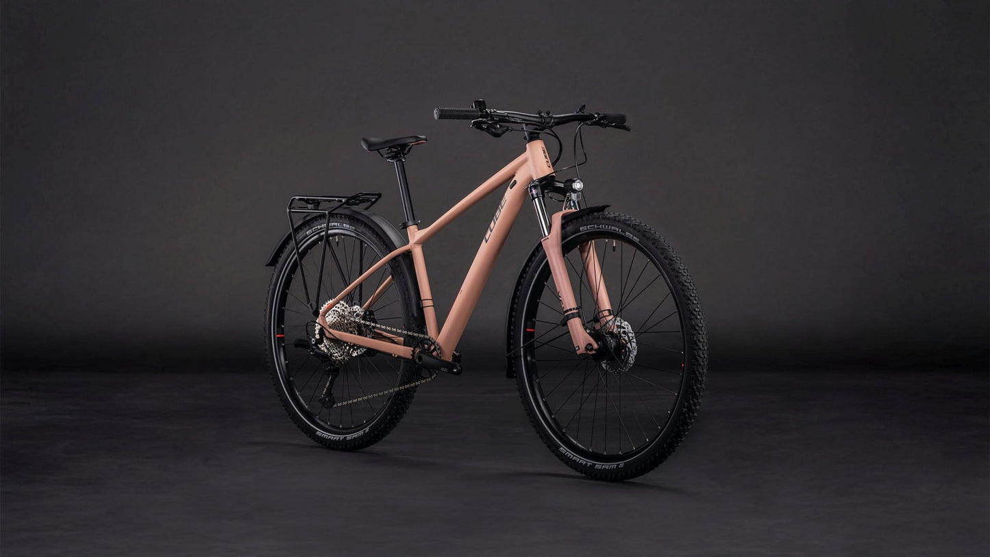 CUBE AIM SLX FE HARDTAIL MTB BIKE 2026 BLUSHROSE' N 'BLACK