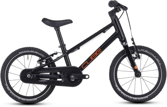 CUBE NUMOVE 140 KID'S MTB BIKE 2025 BLACK' N 'ORANGE