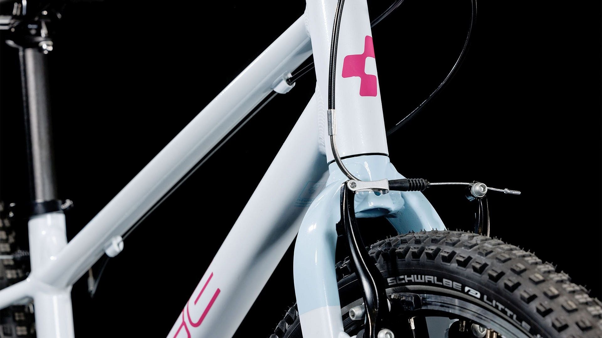 CUBE NUMOVE 240 KID'S MTB BIKE 2025 FLASHWHITE' N 'PINK