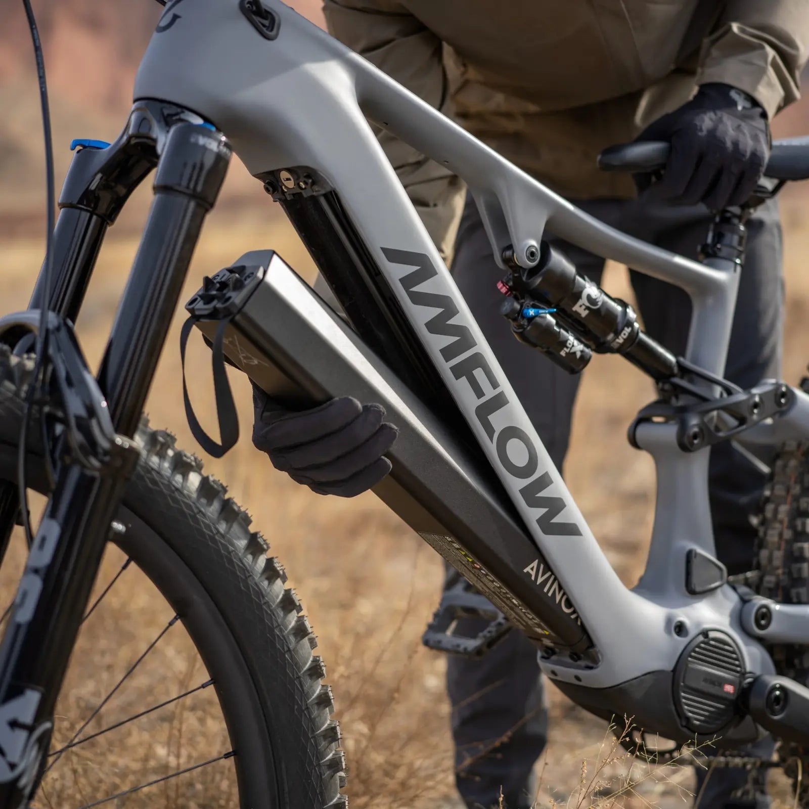 AMFLOW PR CARBON PRO 800Wh FULL SUSPENSION eMTB BIKE 2027 BASALT-GREY