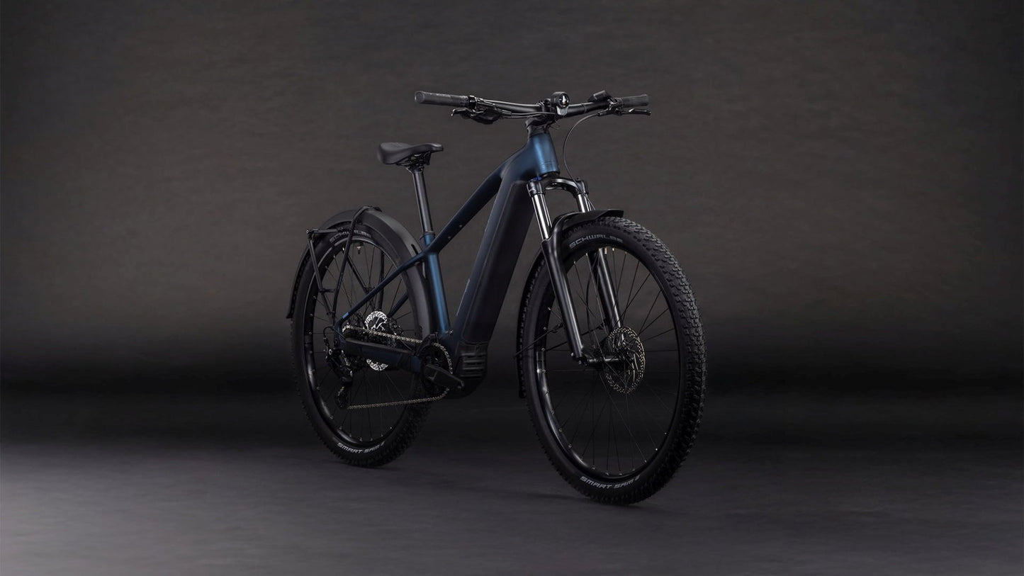 CUBE REACTION HYBRID PERFORMANCE FE 600 eMTB BIKE 2026 INDIGOBLUE' N 'BLACK
