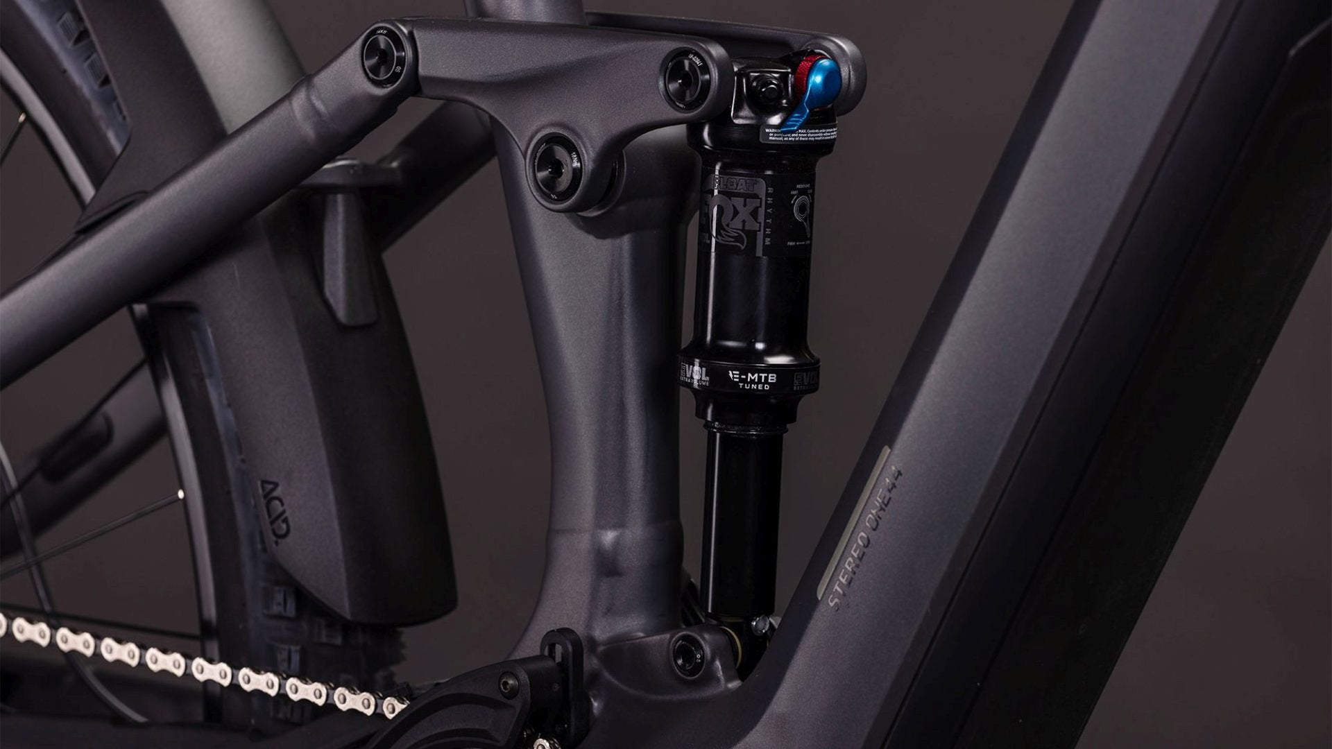 CUBE STEREO HYBRID ONE44 EXC 800 eMTB BIKE 2026 IRONGREY' N 'CHROME