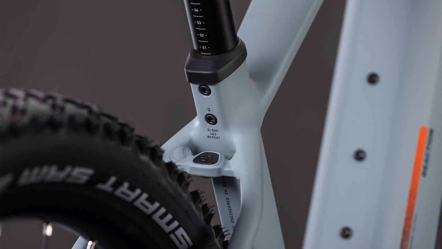 CUBE REACTION HYBRID RACE 800 eMTB BIKE 2026 VULCAN' N 'ORANGE