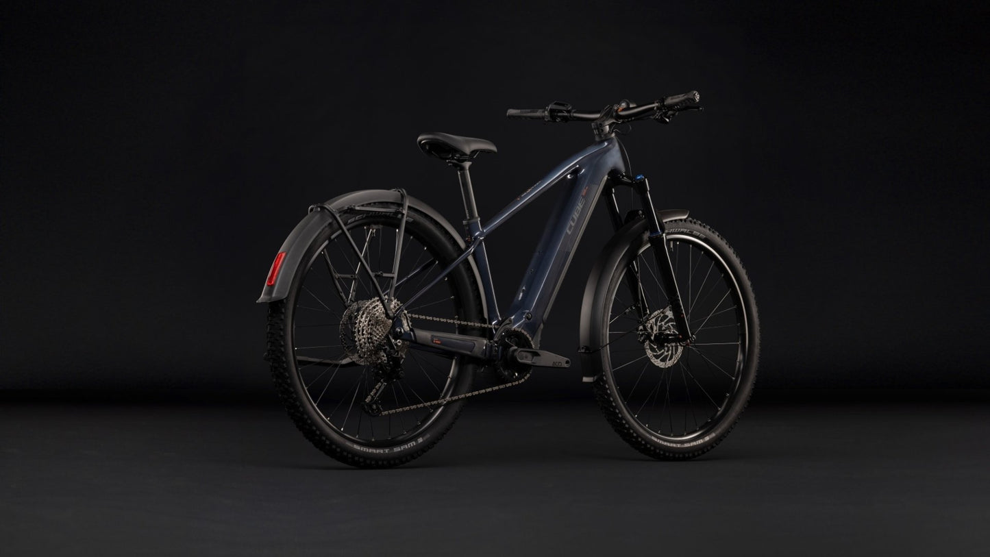 CUBE REACTION HYBRID ONE 720 FE HARDTAIL eMTB BIKE 2027 OOLONGGREY 'N' REFLEX