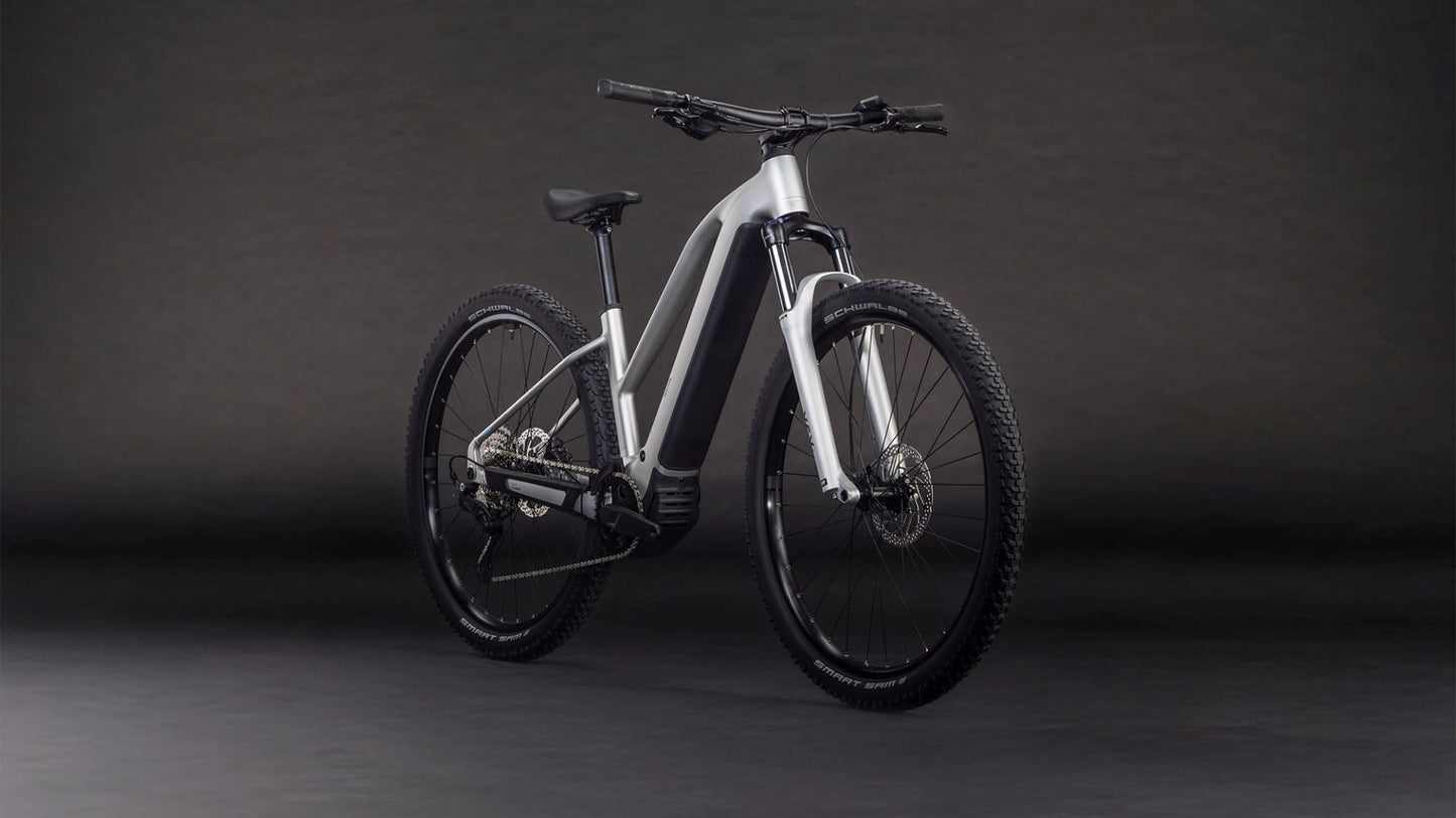 CUBE REACTION HYBRID ONE 800 TRAPEZE eMTB BIKE 2026 SLEEKGREY' N 'PRISM