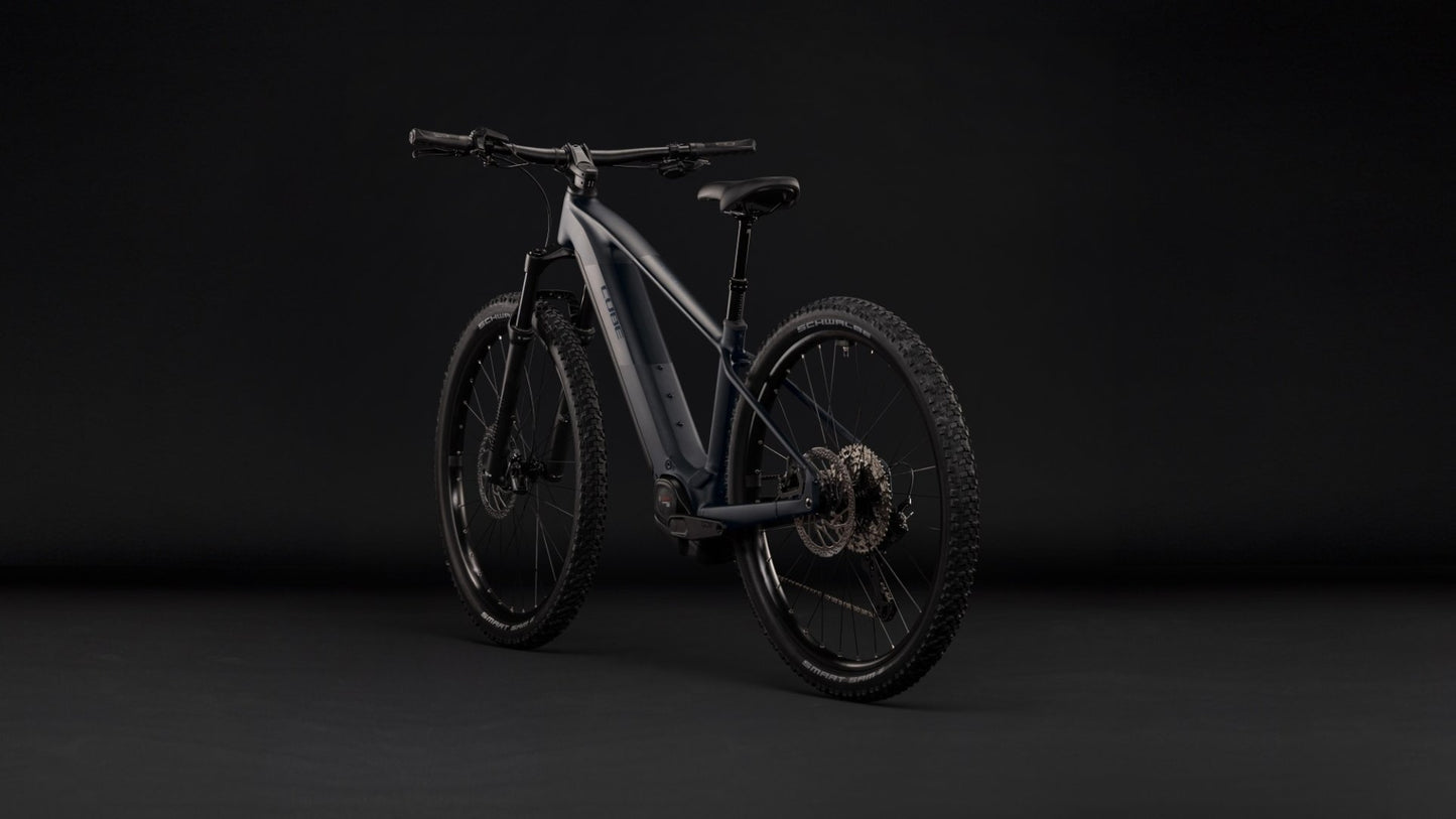 CUBE REACTION HYBRID PRO 800 HARDTAIL eMTB BIKE 2027 SILVERDUST 'N' PRISM