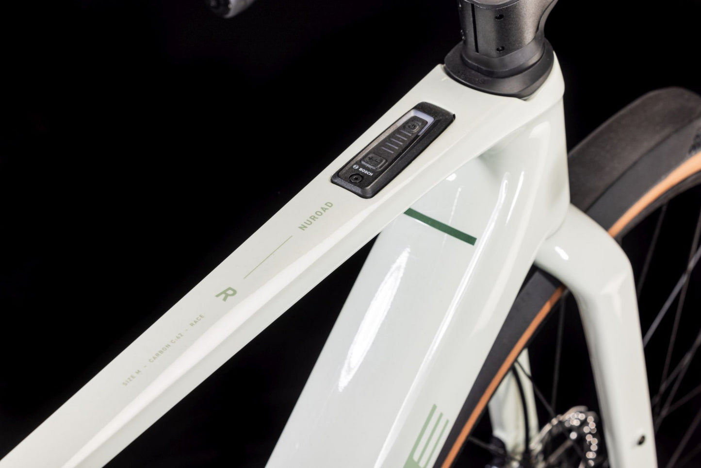 CUBE NUROAD HYBRID C:62 RACE FE 400X 29 eGRAVEL BIKE 2025 DESERTSTONE' N 'GREEN