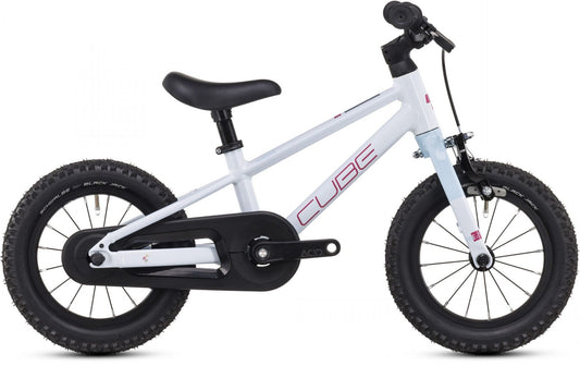CUBE NUMOVE 120 RT KID'S MTB BIKE 2025 FLASHWHITE' N 'PINK