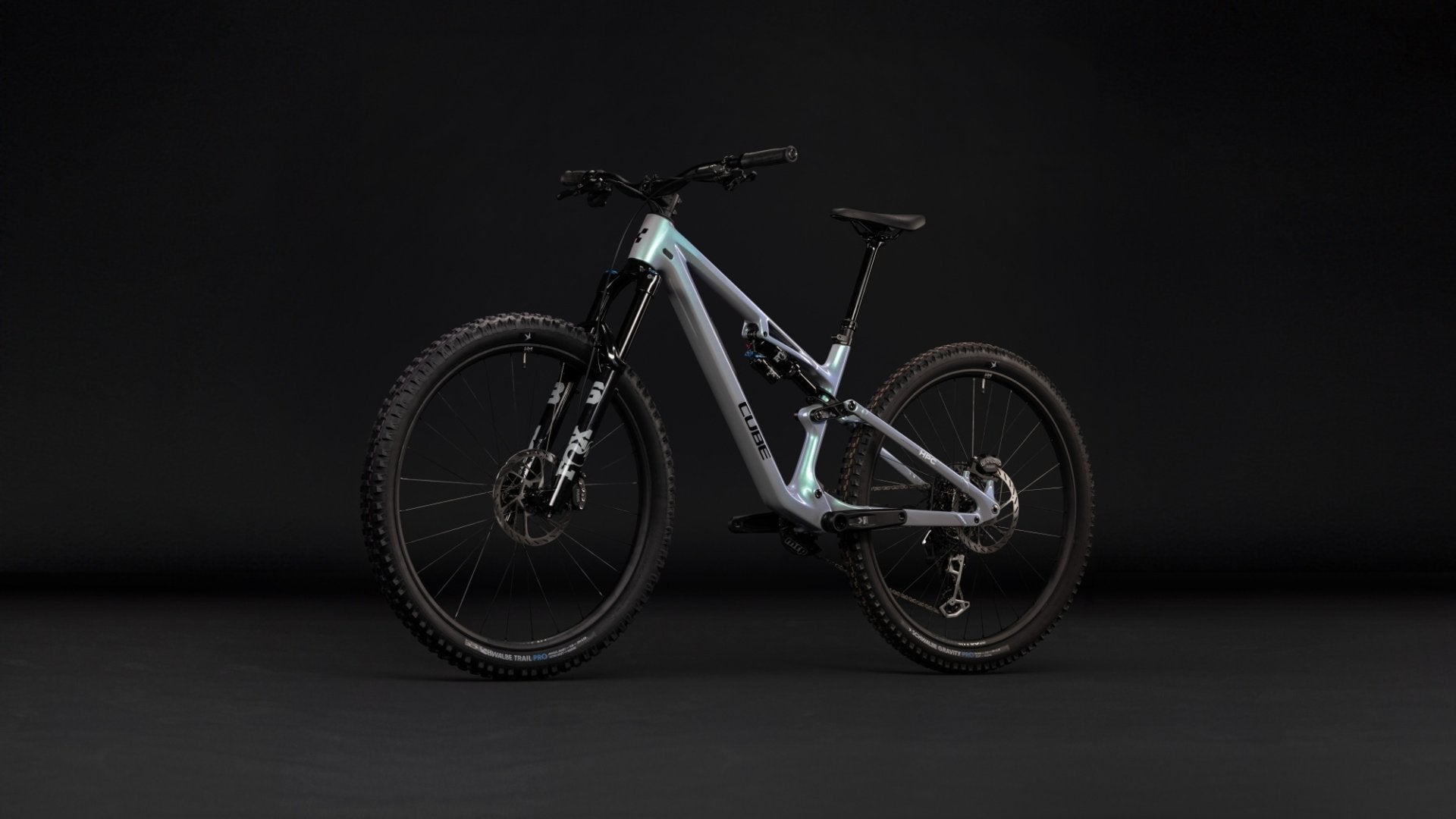 CUBE STEREO HPC TM MTB BIKE 2027 GREENFUSION 'N' BLACK