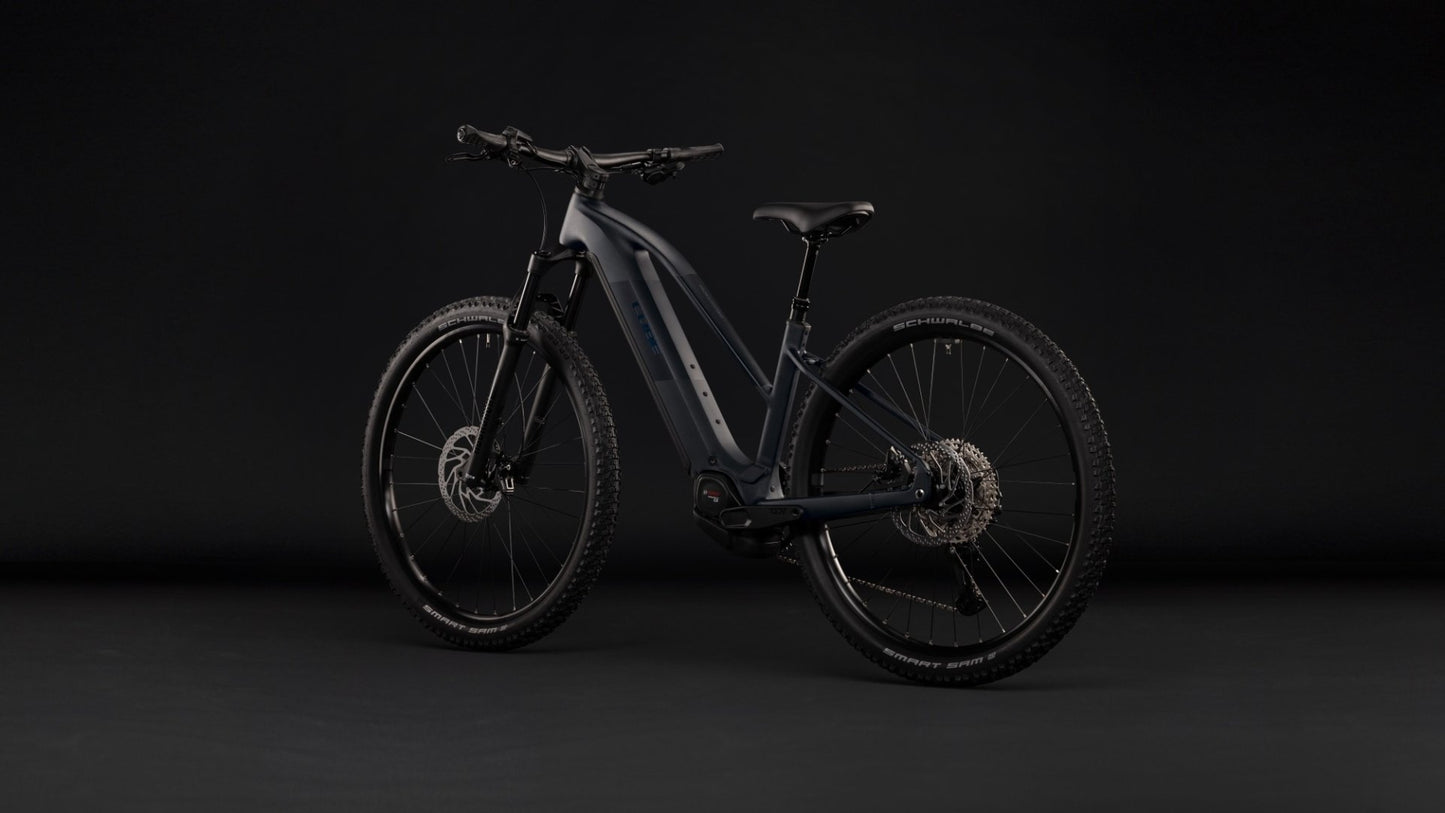 CUBE REACTION HYBRID PRO 800 HARDTAIL eMTB BIKE 2027 SILVERDUST 'N' PRISM (TRAPEZE)