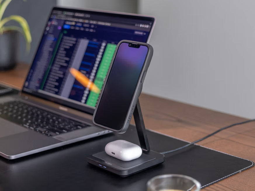 QUAD LOCK MAG DUAL DESKTOP WIRELESS CHARGER