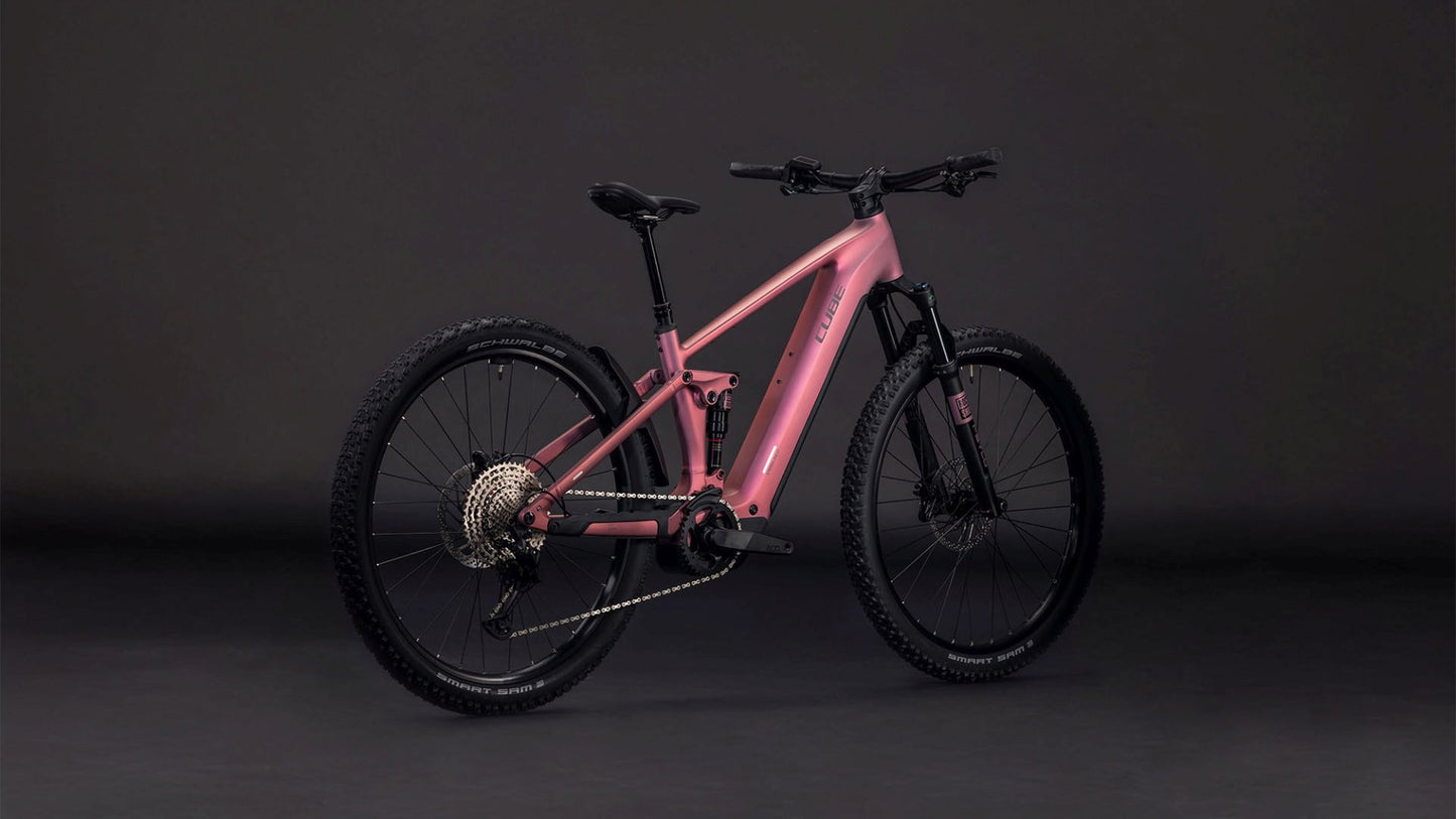 CUBE STEREO HYBRID ONE22 RACE 800 eMTB BIKE 2026 SHIFTBLUSH' N 'BLACK