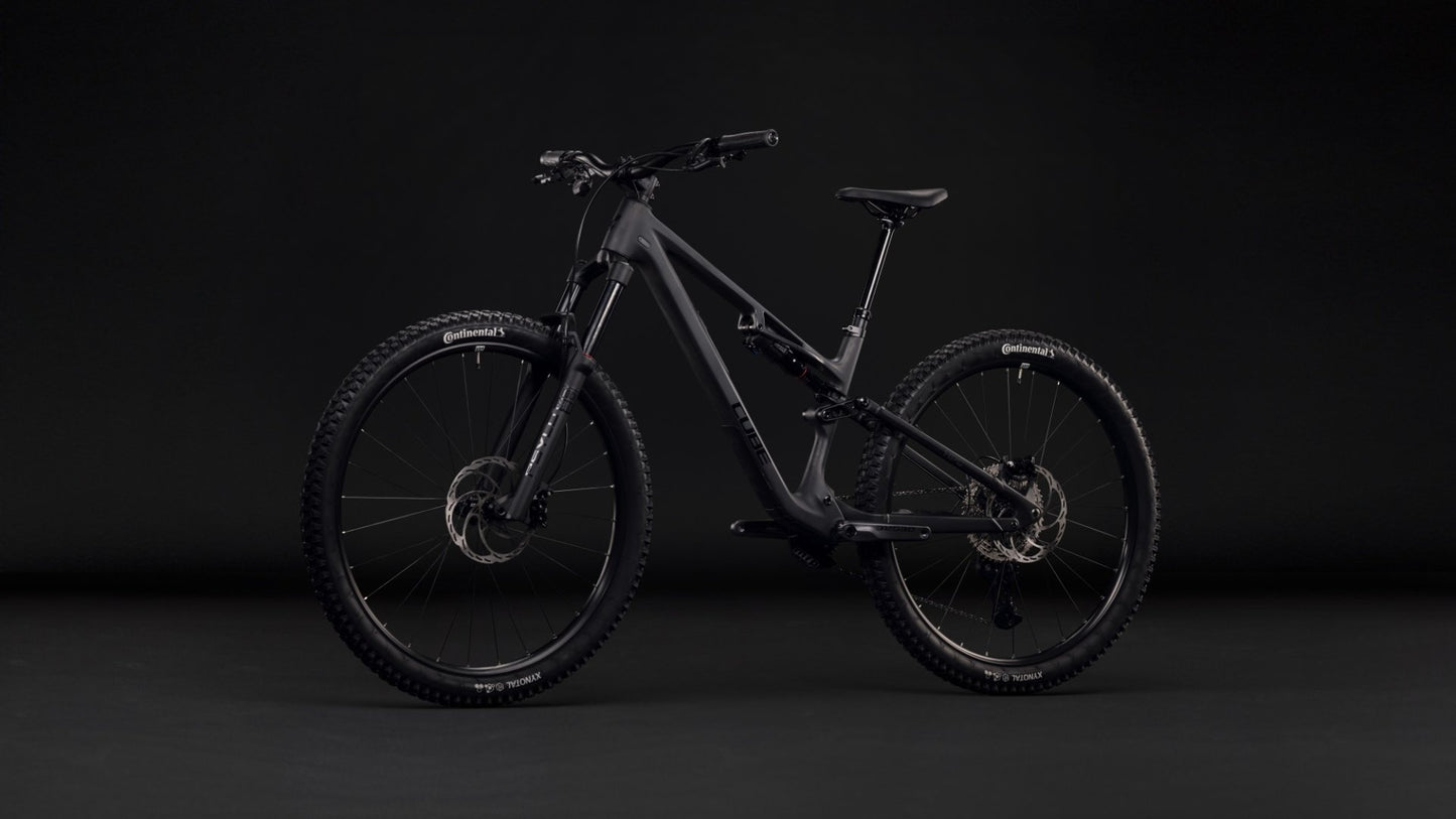 CUBE STEREO HPC RACE MTB BIKE 2027 CARBON 'N' BLACK
