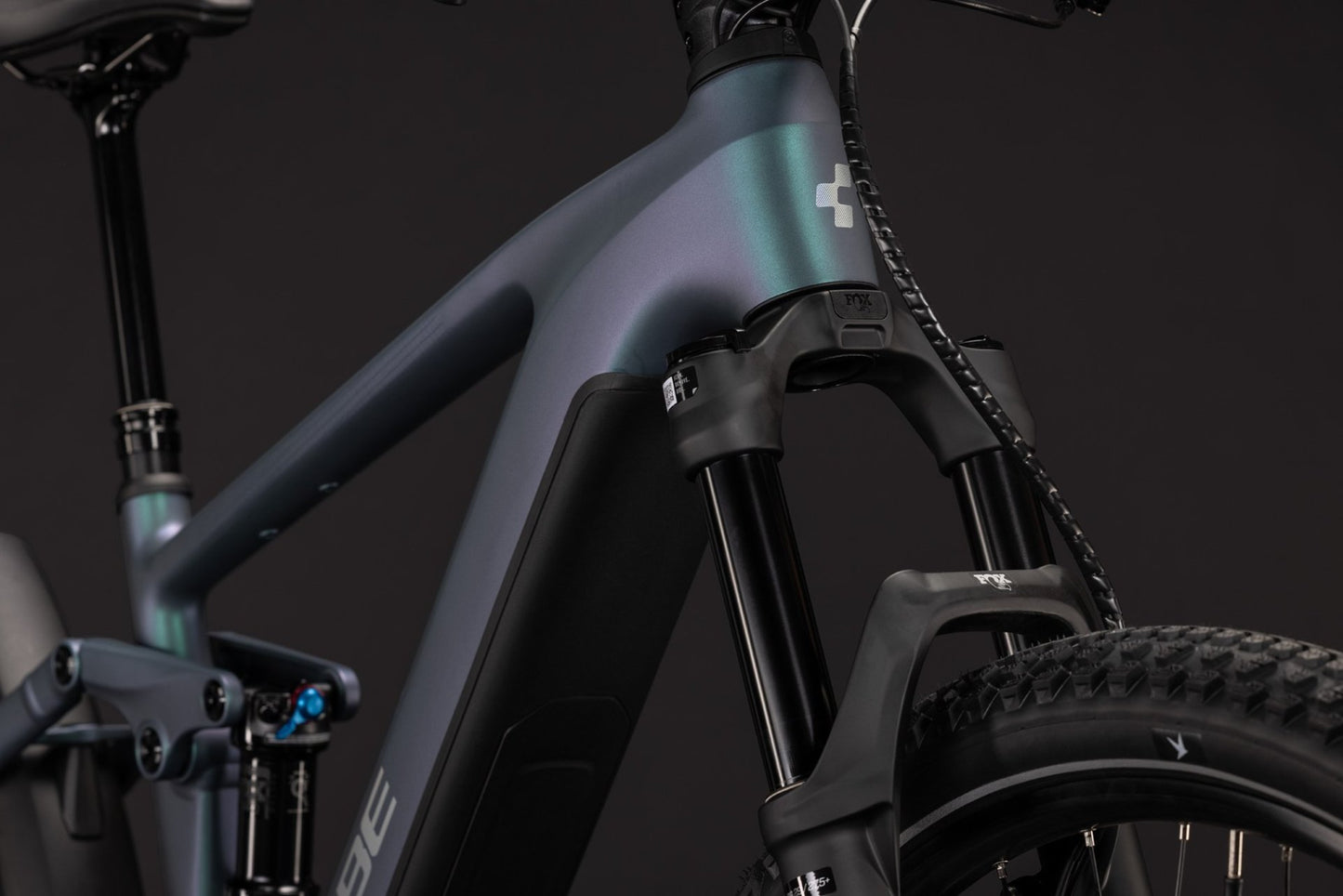 CUBE STEREO HYBRID ONE44 SLX 800 eMTB BIKE 2027 SMARAGDGREY 'N' CHROME
