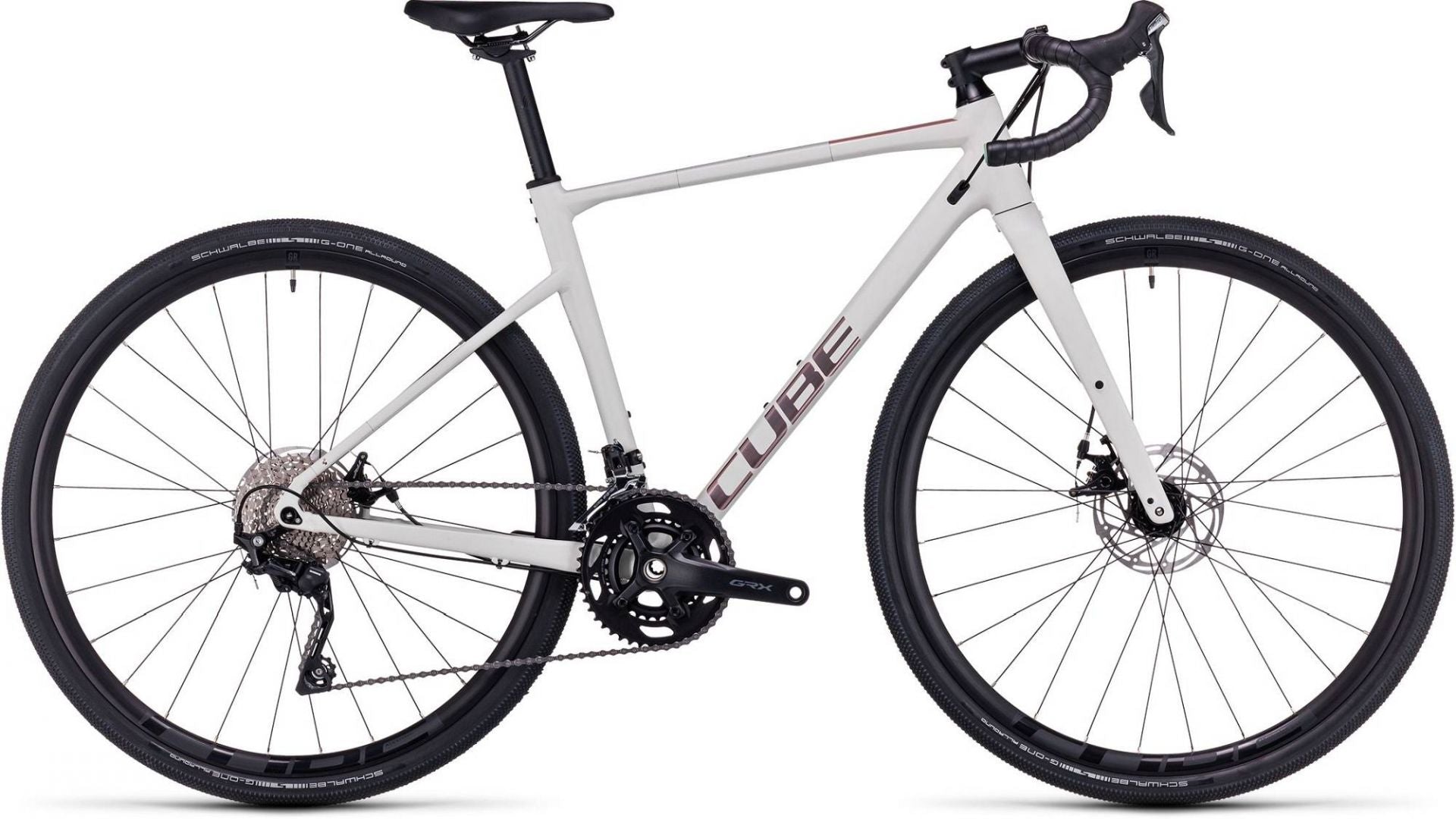 CUBE NUROAD WS GRAVEL BIKE 2023 LIGHTGREY 'N' ROSE