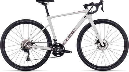 CUBE NUROAD WS GRAVEL BIKE 2023 LIGHTGREY 'N' ROSE